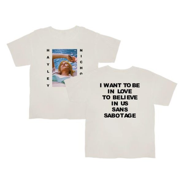 Hayley Williams Merch Store Shop Photo Ivory Tee