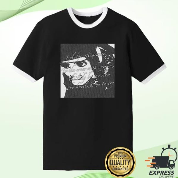 Lagoon Room Merch Store Shop The Garden Pledge Allegiance Ringer Tee
