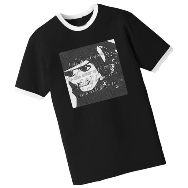 Lagoon Room Merch Store Shop The Garden Pledge Allegiance Ringer Tee
