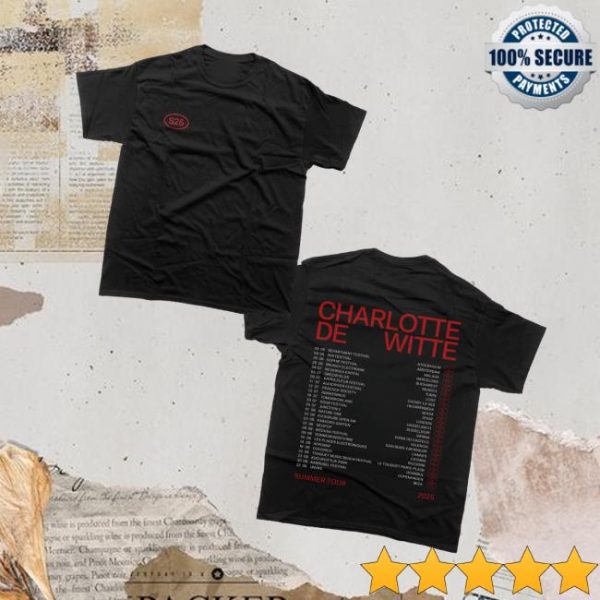 Kntxt Shop Charlotte De Witte Summer Tour 25 Shirt
