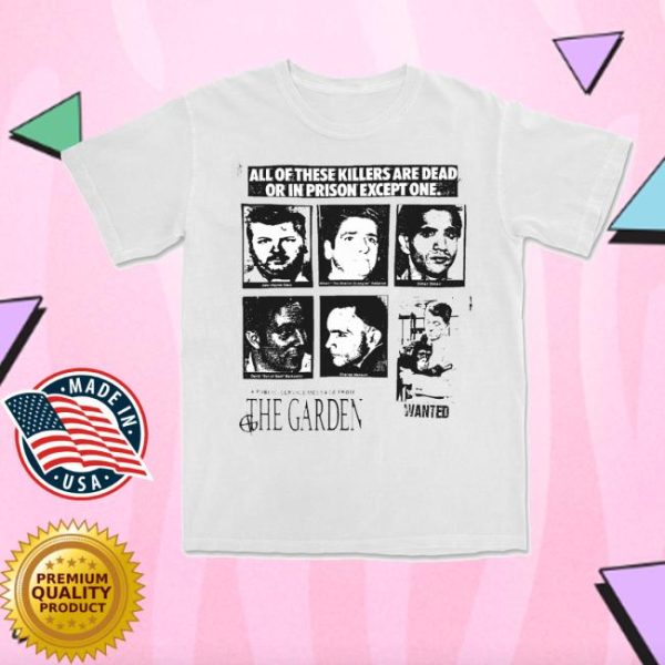 Thegardenvadavada Merch Store Shop Wanted Tee