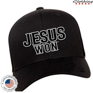 Jesus Won Apparel Store Merch Jesus Won Black Hat