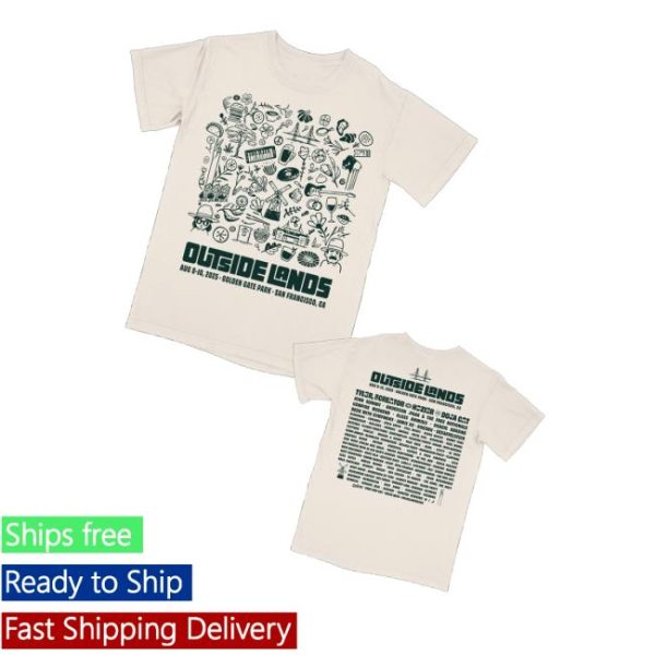 Outside Lands Shop Merch Store Icon Event Tee