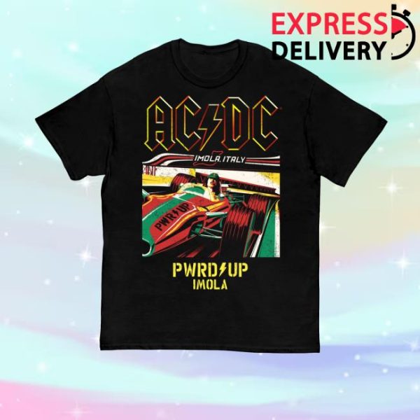 Acdc Merch Syore Shop Imola Pwr Up T-Shirt