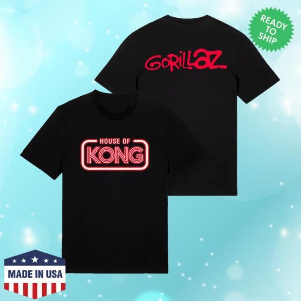 Gorillaz Merch Store Shop Hok Logo T-Shirt