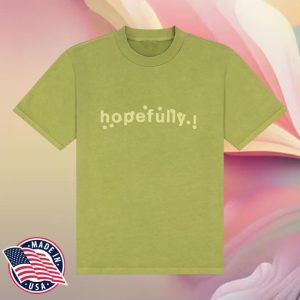 Loyle Carner Merch Store Shop Hopefully Green Overdye T-Shirt