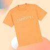 kenny Loyle Carner Merch Store Shop Hopefully Orange Overdye T Shirta