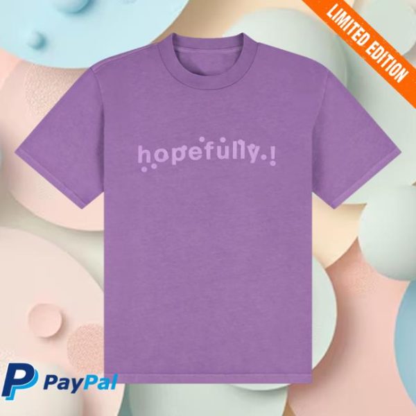 Loyle Carner Merch Store Shop Hopefully Purple Overdye T-Shirt