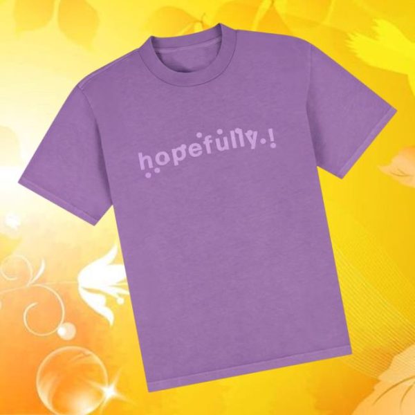 Loyle Carner Merch Store Shop Hopefully Purple Overdye T-Shirt
