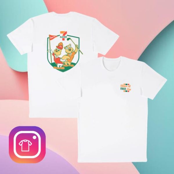 7 Collection Merch Store Shop 7-Eleven X Breezy Golf Have A Nice Day Tee