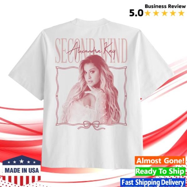 Alexandra Kay Merch Store Shop Windy White Tee
