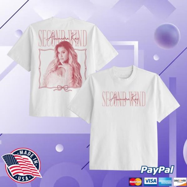 Alexandra Kay Merch Store Shop Windy White Tee