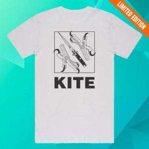Kite Official Merch Store Shop Kite Claws And Dagger T-Shirt White