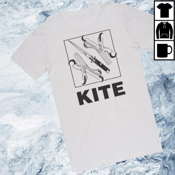 Kite Official Merch Store Shop Kite Claws And Dagger T-Shirt White