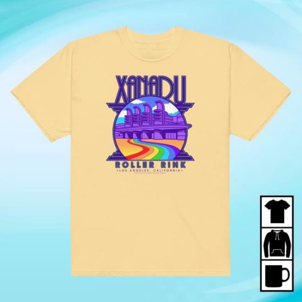Olivia Newton John Merch Store Shop Rainbow Xanadu T-Shirt