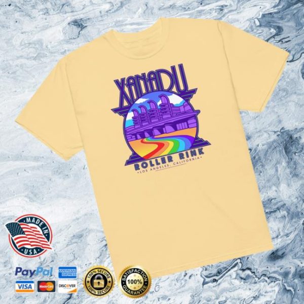 Olivia Newton John Merch Store Shop Rainbow Xanadu T-Shirt