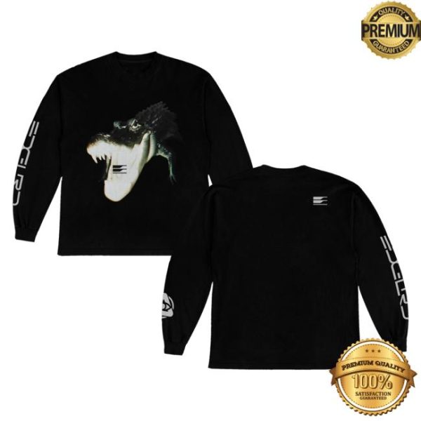 Yeat Official Merch Store Shop Edglrd For Yeat Dangerous Summer Gator Longsleeve Tee