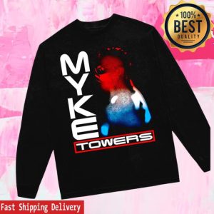 Complex Store Merch Myke Towers La Pantera Negra Long Sleeve T-Shirt