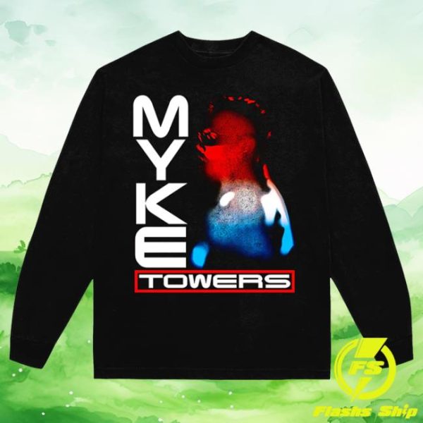 Complex Store Merch Myke Towers La Pantera Negra Long Sleeve T-Shirt
