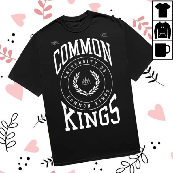 Common Kings Merch Store Shop Collegiate Tee