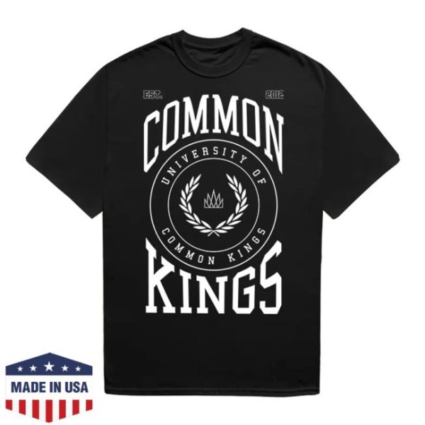 Common Kings Merch Store Shop Collegiate Tee