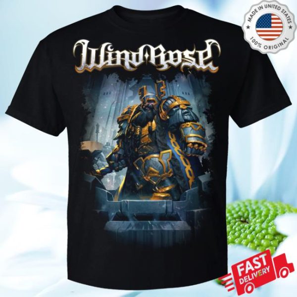 Wind Rose Official Store Merch Authentic Dwarf Metal T-Shirt