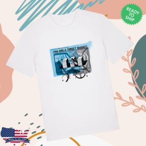 Wasteheadquarters Store Merch Target Market White T-Shirt