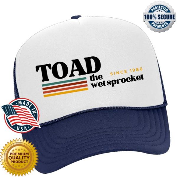 Toad The Wet Sprocket Store Merch Cool Vibes Navy Trucker