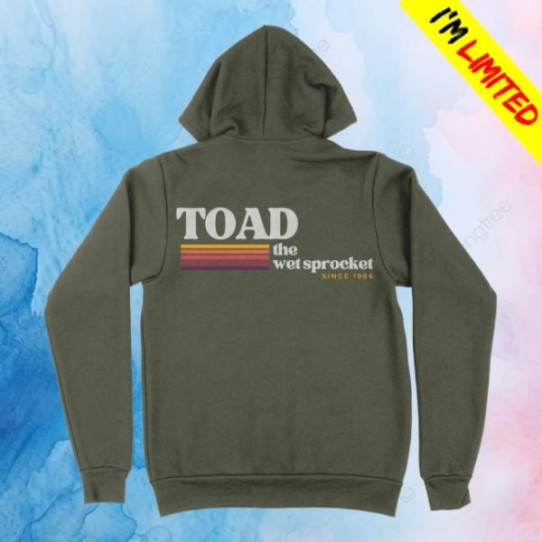 Toad The Wet Sprocket Store Merch Warm Vibes Zip Hoodie