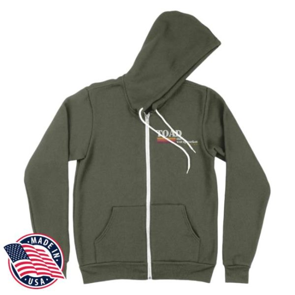 Toad The Wet Sprocket Store Merch Warm Vibes Zip Hoodie