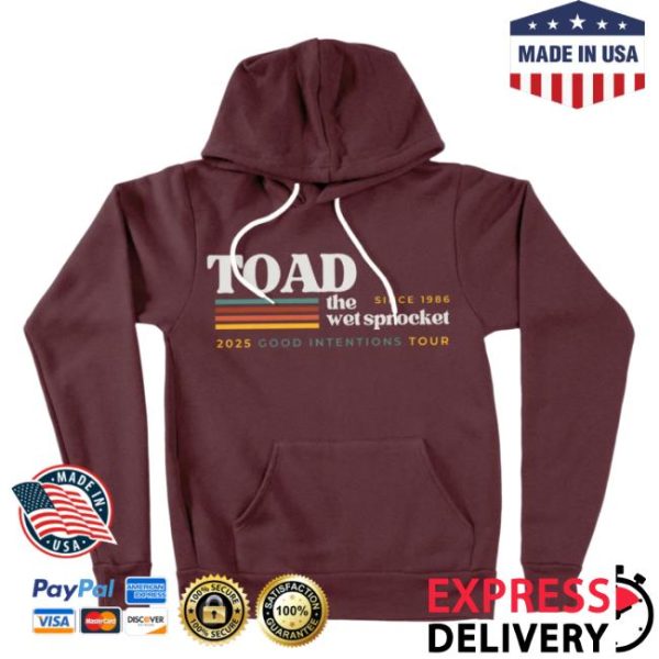 Toad The Wet Sprocket Store Merch Cool Vibes Pullover Hoodie
