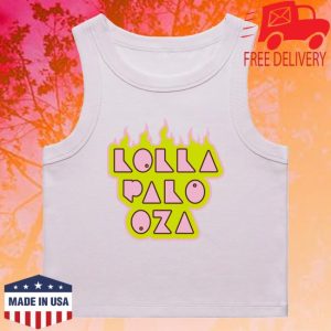Lollapalooza Merch Store Shop Lolla Blaze Tank