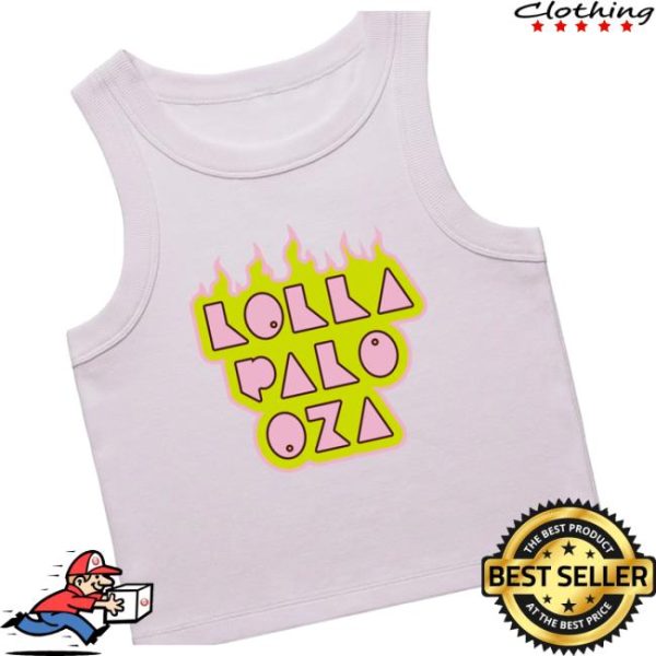 Lollapalooza Merch Store Shop Lolla Blaze Tank