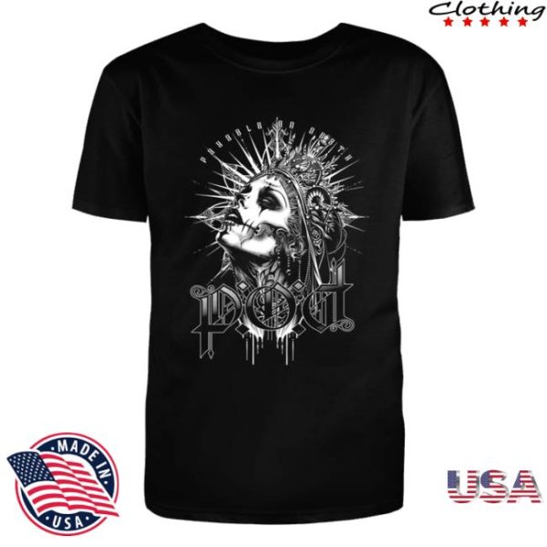 Payableondeath Pod Merch Store Shop Ladies Skull Tee
