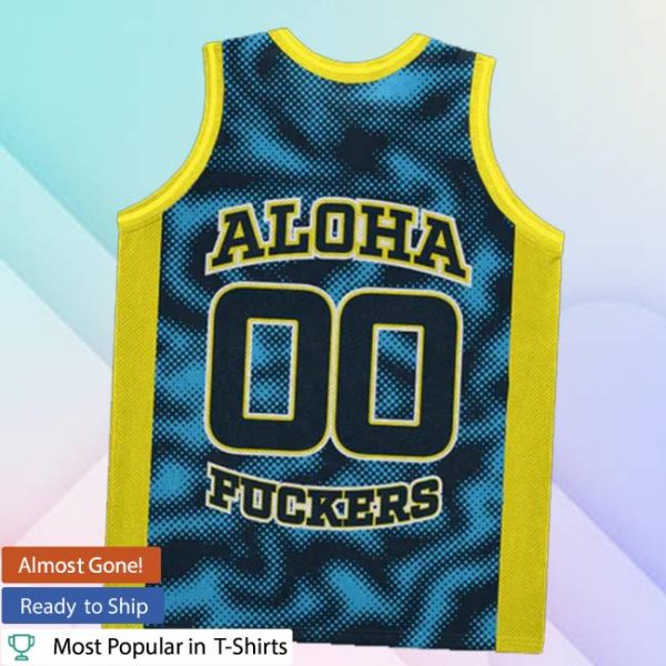 Pepper Merch Store Shop Aloha Fuckers Blue Jersey