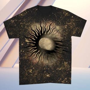 A Fire Inside Afi Merch Store Shop Silver Bleeds The Black Sun Black Bleach Tee