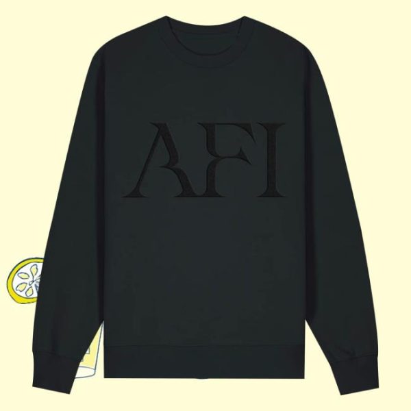 A Fire Inside Afi Merch Store Shop Silver Bleeds The Black Sun Crewneck