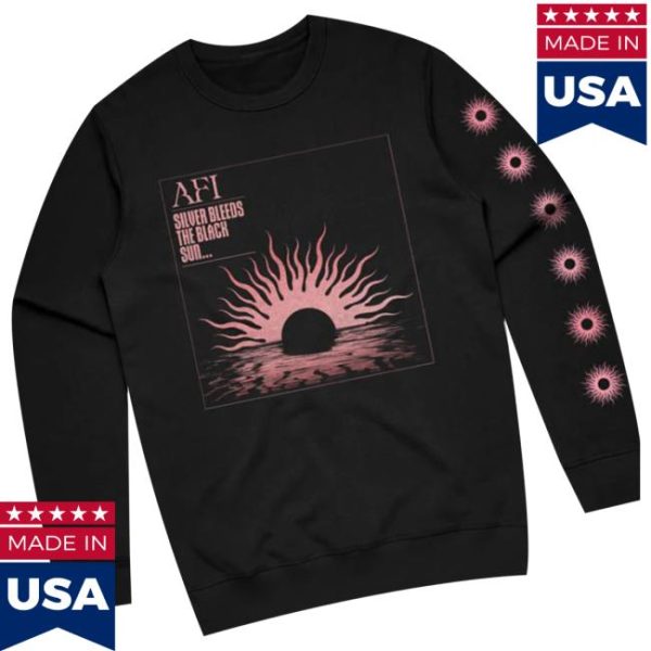 A Fire Inside Afi Merch Store Shop Silver Bleeds The Black Sun Long Sleeve
