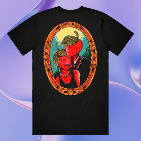 Dance Gavin Dance Store Merch Shop Strawberry Emo Couple T-Shirt