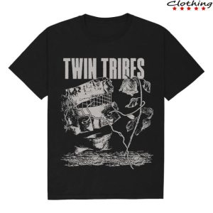 Twin Tribes Merch Store Shop Unraveled Rose Tee