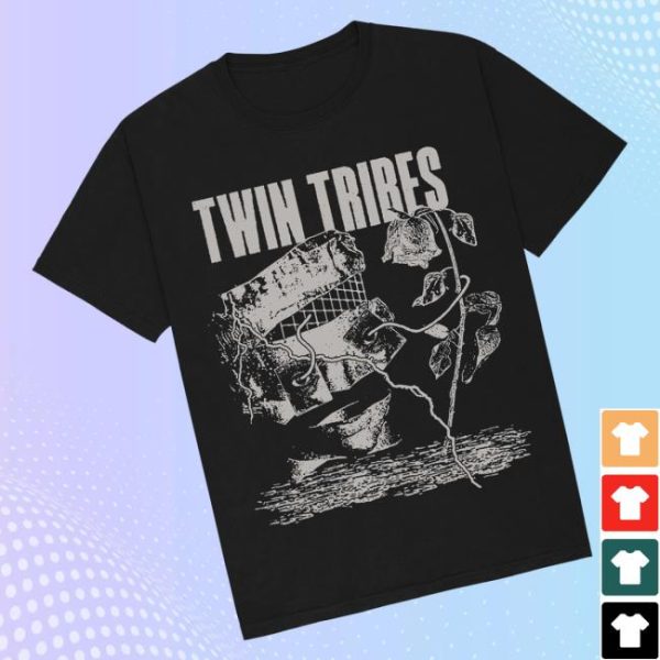 Twin Tribes Merch Store Shop Unraveled Rose Tee