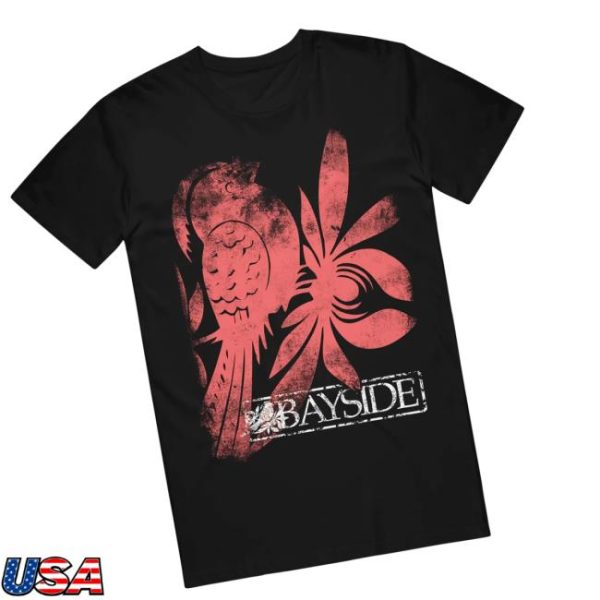 Bayside Store Shop Merch Shudder Bird Black T-Shirt