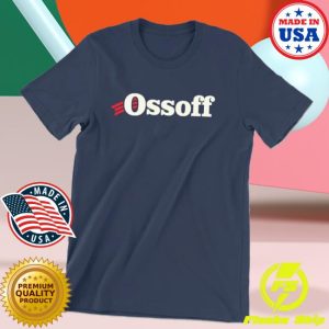Ossoff For Senate Webstore Merch Shop Classic Logo Navy Tee