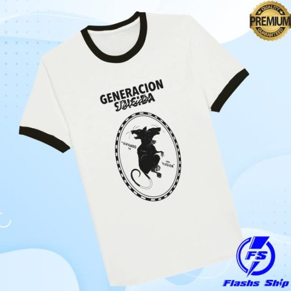 Distroville Store Merch Generacion Suicida Ilusion Ringer T-Shirt