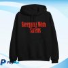 kenny sirens merch store shop serif text logo black pullover