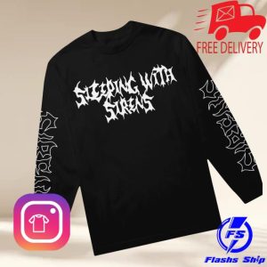 Sirens Merch Store Shop Emo Metal Black Long Sleeve