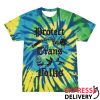 kenny transfigure print co store merch protect trans folks tie dye flail short sleeve shirt
