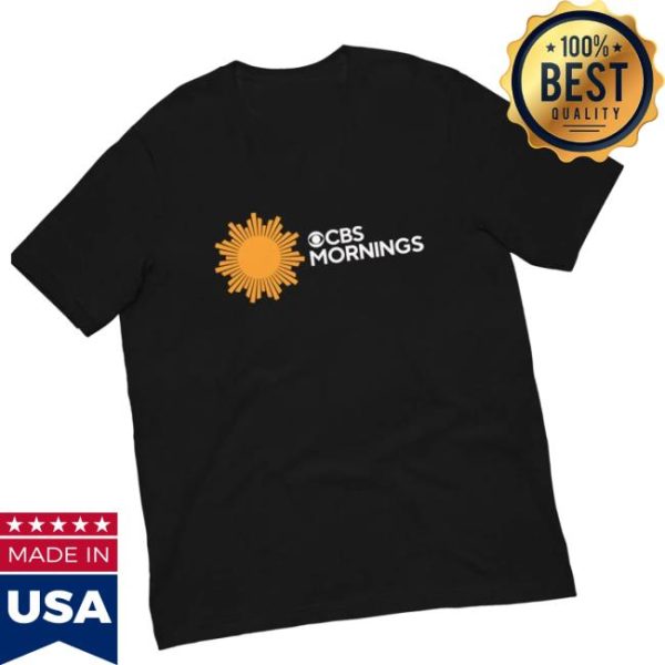 Paramount Shop Store Merch Cbs Mornings Logo Adult Unisex T-Shirt