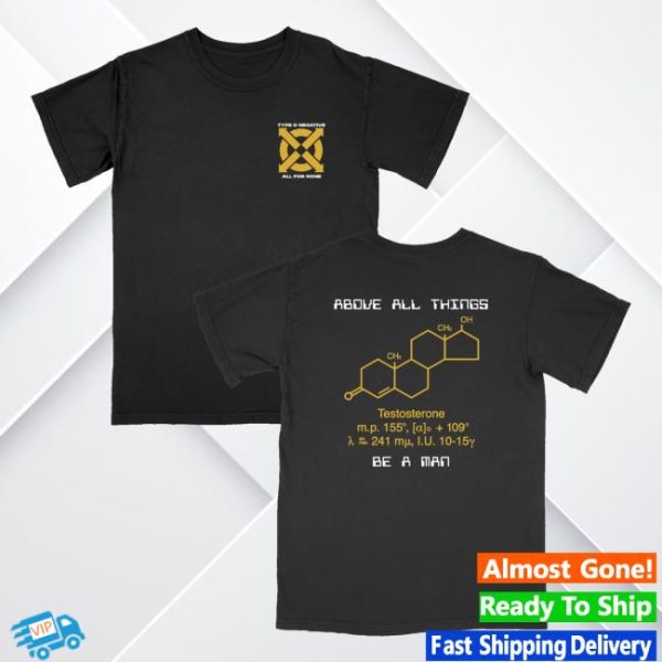 Beyond Human Merch Store Shop Be A Man Tee