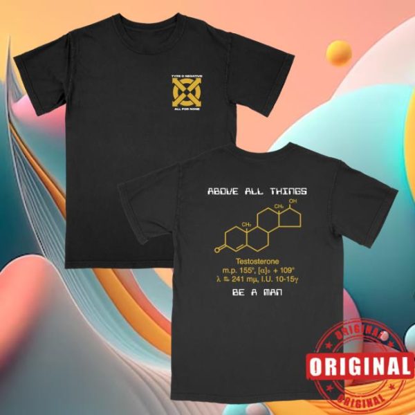 Beyond Human Merch Store Shop Be A Man Tee